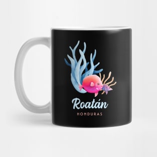 Roatan Honduras Caribbean Coral Reef Fish Mug